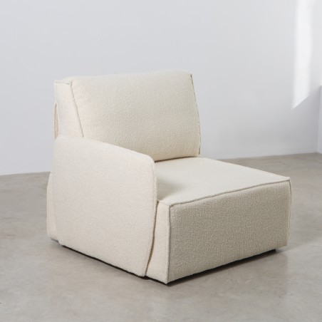 Really Nice Things Lea Modular Sofa 2 Seater Chaiselongue Snow