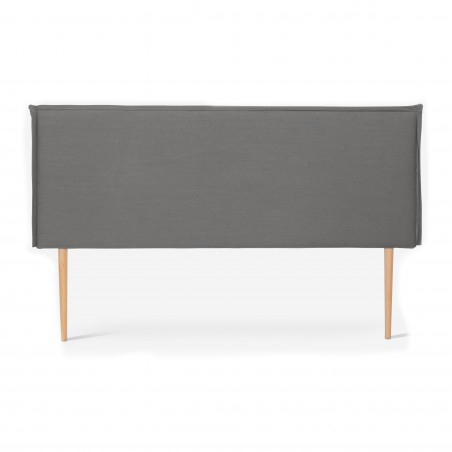 Really Nice Things Linen Upholstered Headboard 135 Edmond Gray