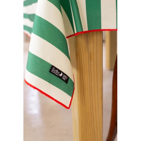 Really Nice Things Mantel 140x140 Marshall (Green Lines)