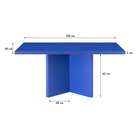 Really Nice Things Mesa Baja Rectangular Charla Prussia