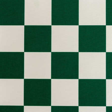 Really Nice Things Outdoor Fabric Checkerboard Green