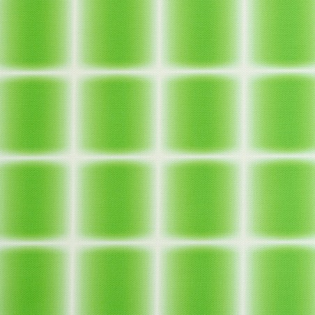 Really Nice Things Outdoor Fabric Gradient Grid Acid Green