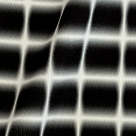 Really Nice Things Outdoor Fabric Gradient Grid Black