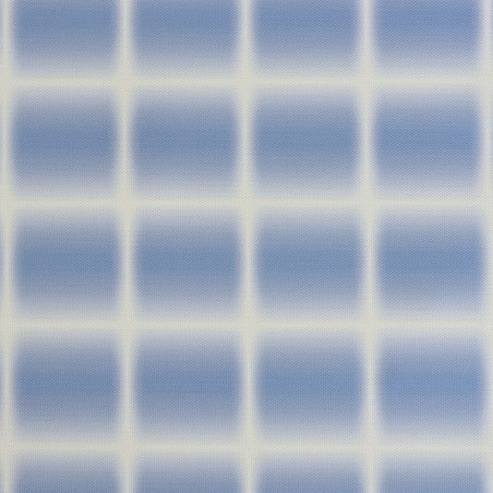 Really Nice Things Outdoor Fabric Gradient Grid Light Blue