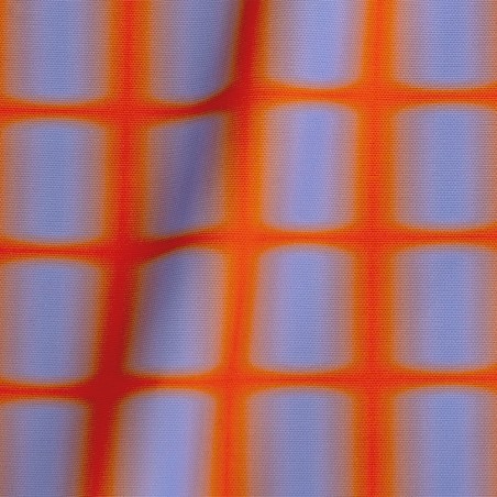 Really Nice Things Outdoor Fabric Gradient Grid Lilac