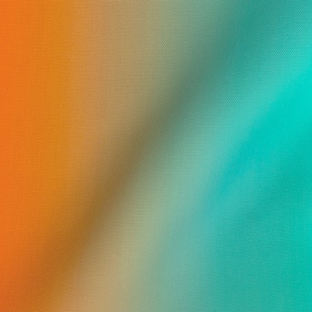 Really Nice Things Outdoor Fabric Gradient Orange Blue