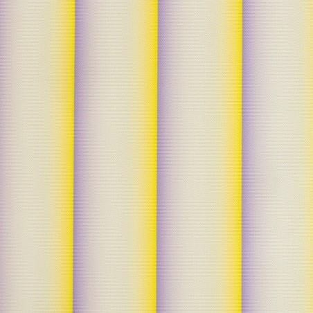 Really Nice Things Outdoor Fabric Gradient Stripes Lilac Yellow