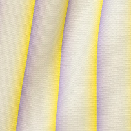 really nice things Outdoor Fabric Gradient Stripes Lilac Yellow