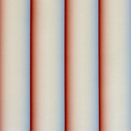 Really Nice Things Outdoor Fabric Gradient Stripes White