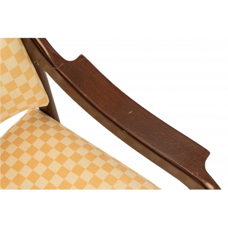 Really Nice Things 70's Vanille Damero Chair