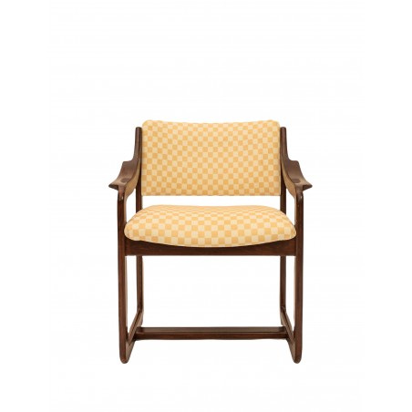 really nice things 70's Vanille Damero Chair