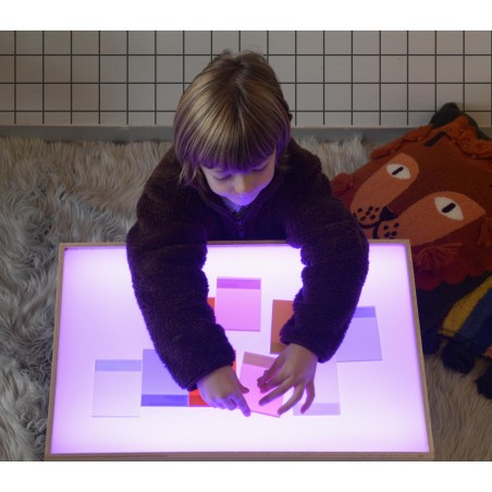 Really Nice Things Caja De Luz Estilo Montessori