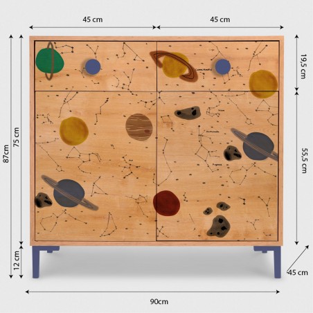 Really Nice Things Comoda Alise Kids Roble Space