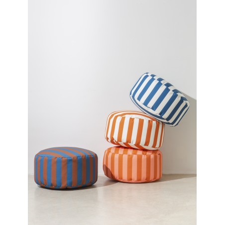 really nice things Copper-Pink Striped Puff