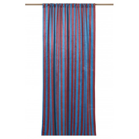 Really Nice Things Cortina Rufus Velvet Blue-Red