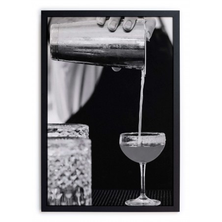 Really Nice Things Cuadro Moldura Barman Cocktail