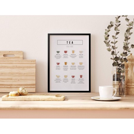 really nice things Cuadro moldura Tea Guide