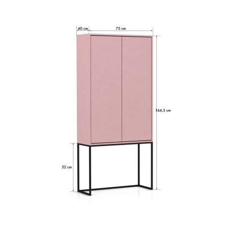 Really Nice Things Lenon Pink Sideboard