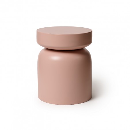 really nice things Mesita Taburete Poppy Rosa