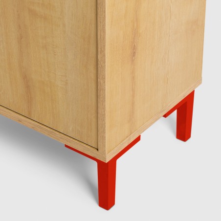 really nice things Mesita William Kids Roble Red