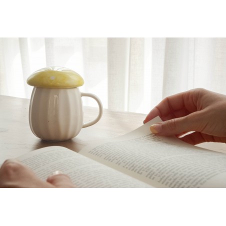 Really Nice Things Mushroom Mug Yellow