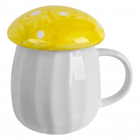 really nice things Mushroom Mug Yellow