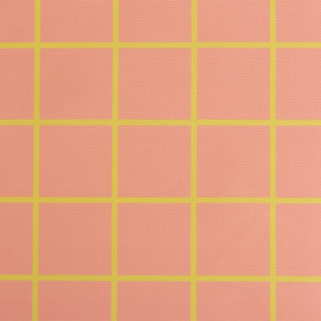 Really Nice Things Outdoor Fabric Grid Pink