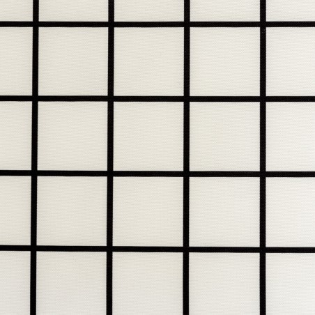 Really Nice Things Outdoor Fabric Grid White