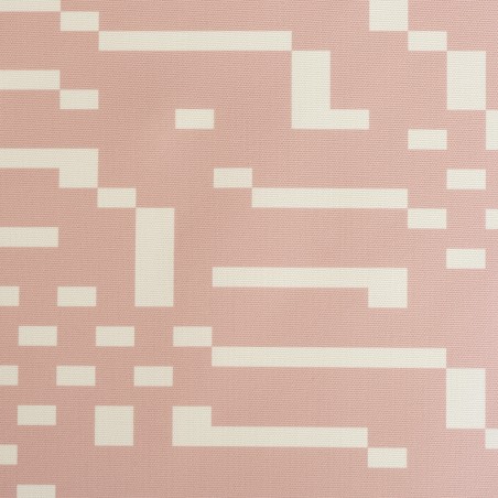 really nice things Outdoor Fabric Pixel Pink