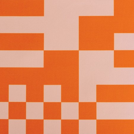 Really Nice Things Outdoor Fabric QR Orange