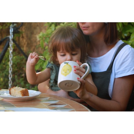 Really Nice Things Paula Mug Lemon