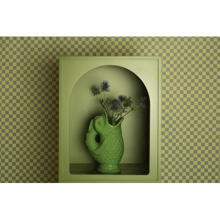 Really Nice Things Pez De Cerámica (Verde Cromo)