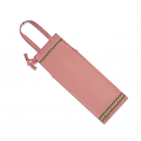 Really Nice Things Pink Wavy Bread Bag
