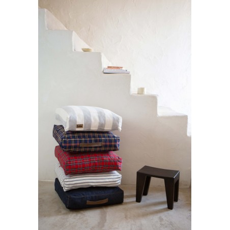 Really Nice Things Pouf Cuadrado Cottage (Blue)