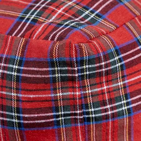 Really Nice Things Pouf Cuadrado Cottage (Red)