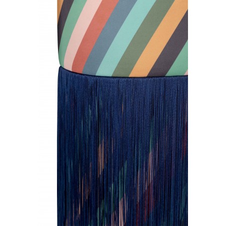 really nice things Pouf Ottoman Velvet Festival