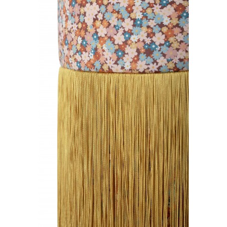 really nice things Pouf Ottoman Velvet Funky