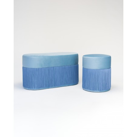 Really Nice Things Pouf Pill S Blue