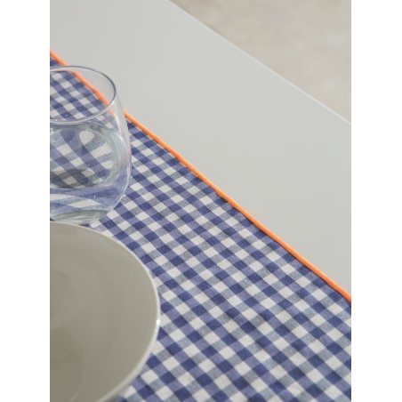 really nice things Set 2 Table roads Vichy navy