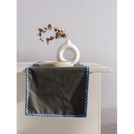 Really Nice Things Set 2 Wavy Gray Table Runners
