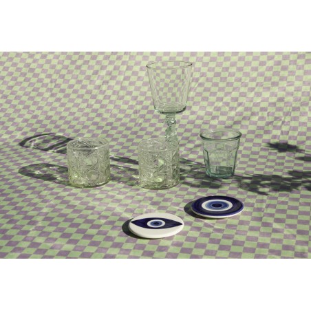 Really Nice Things Set Of 2 Ceramic Coasters (Eyes)