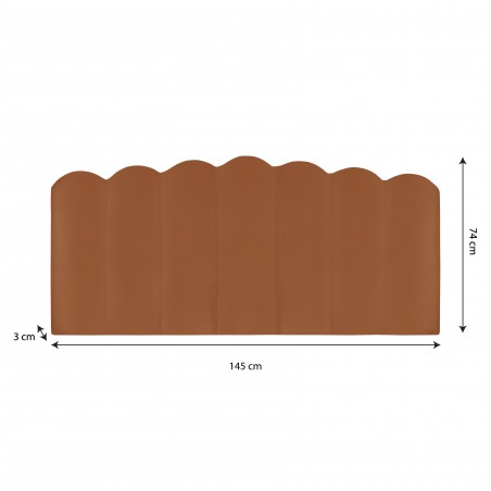 Really Nice Things Shell Headboard 135 (Terracota)