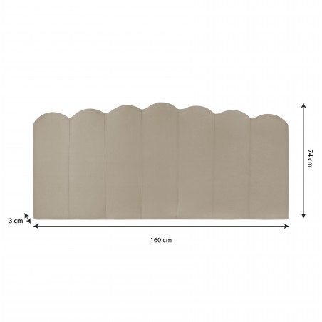 really nice things Shell Headboard (Blue)