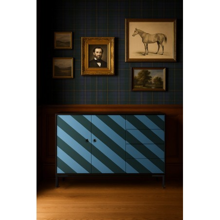 Really Nice Things Sideboard Diagonal Mood Blue