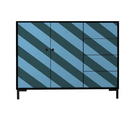 really nice things Sideboard Diagonal Mood Blue