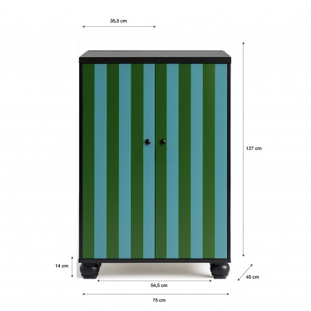 Really Nice Things Sideboard Marcus Green And Blue