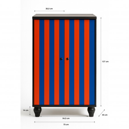 Really Nice Things Sideboard Marcus Red And Blue