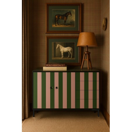 Really Nice Things Sideboard Pink And Green