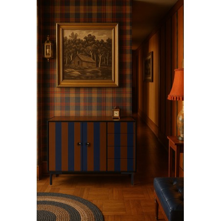 Really Nice Things Sideboard Wilma Blue And Brown