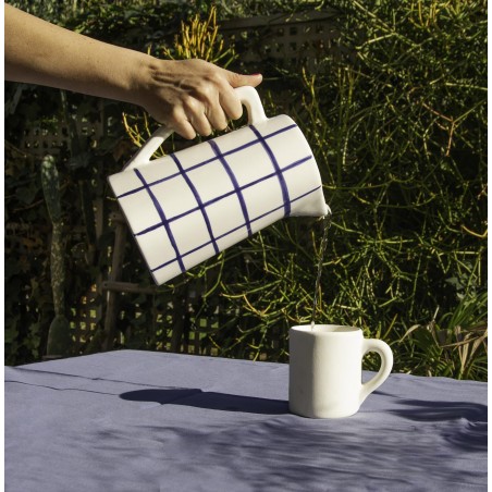 Really Nice Things Tall Ceramic Jar (Blue)